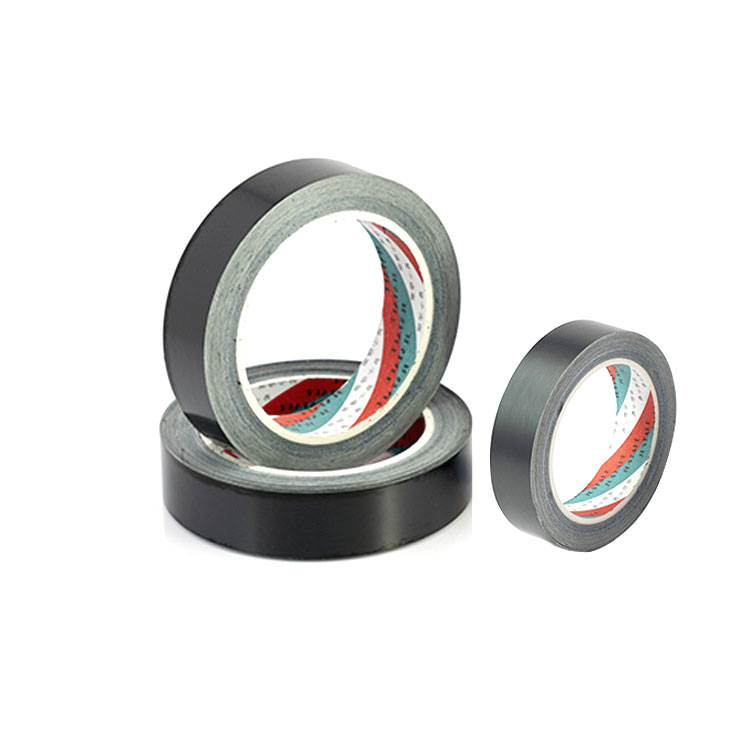 Black Single Side Acrylic PET Tape for Industrial Masking Protection Polyester Film High Adhesive El